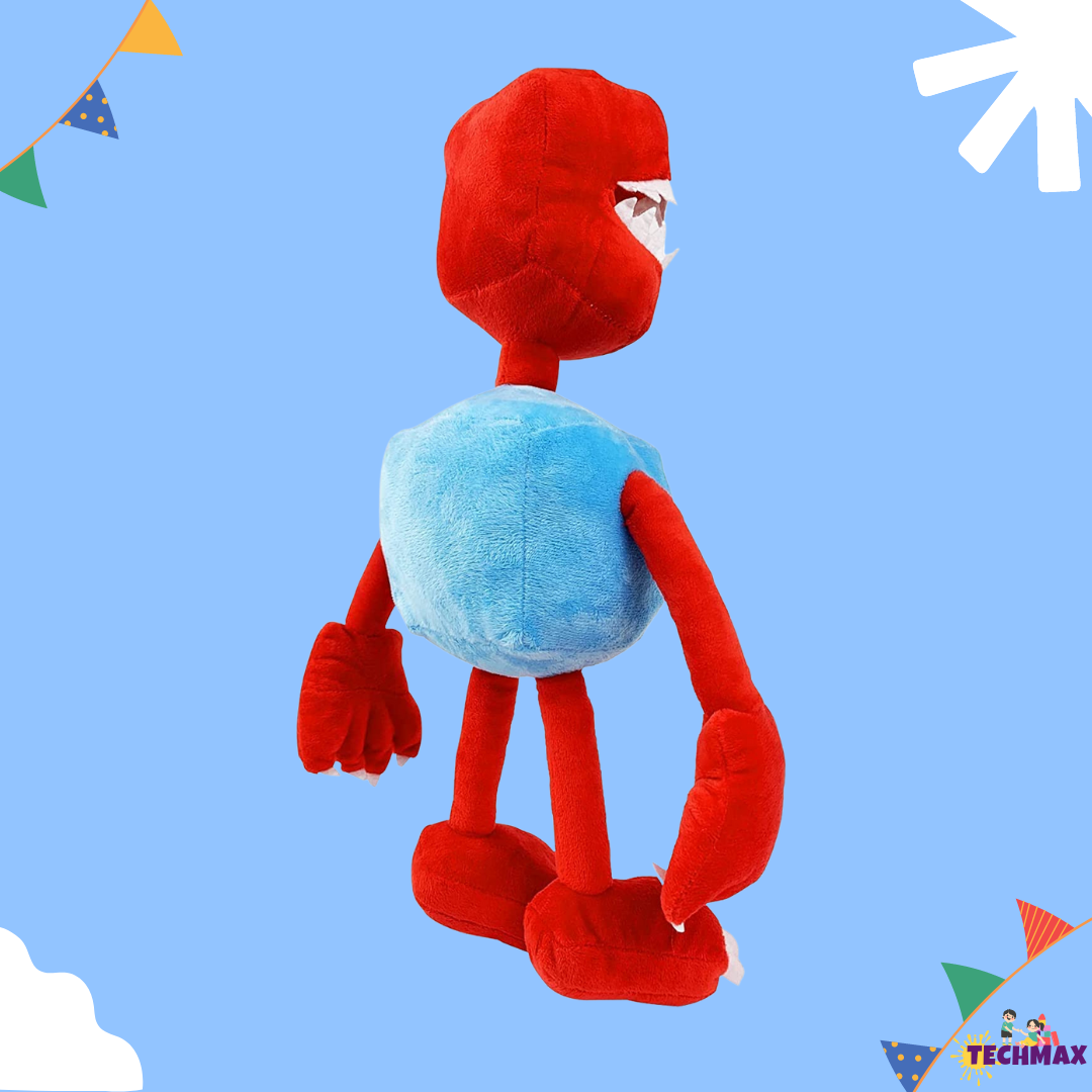 RED SQUARE BOXY PLUSH