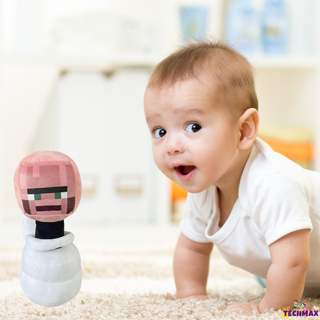 TOILET SQUARE HEAD PLUSH TOY