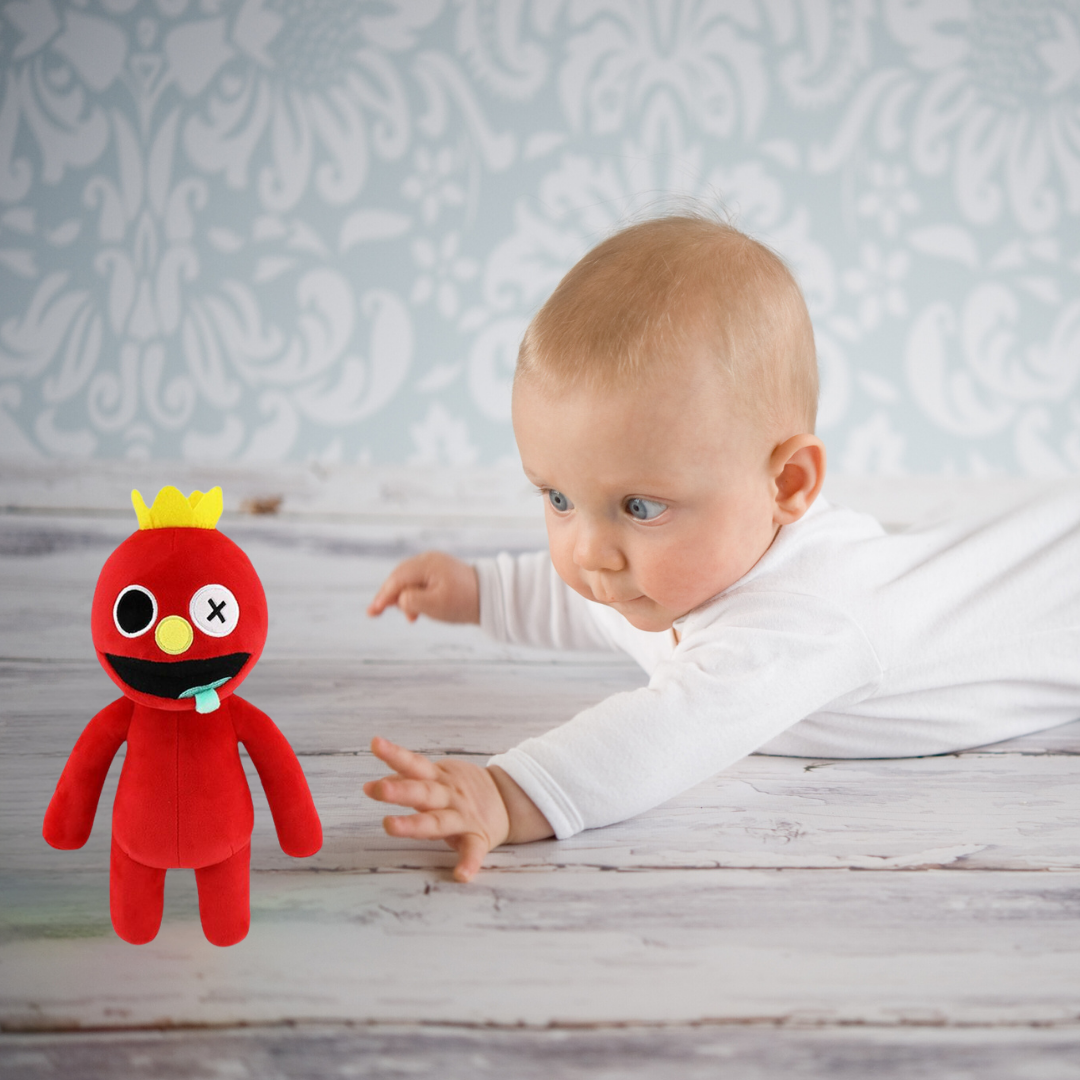 Round Head YELLOW NOSE Cute Plush Toys