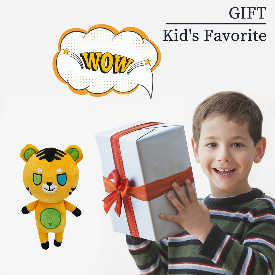 ORANGE TEDDY BEAR PLUSH