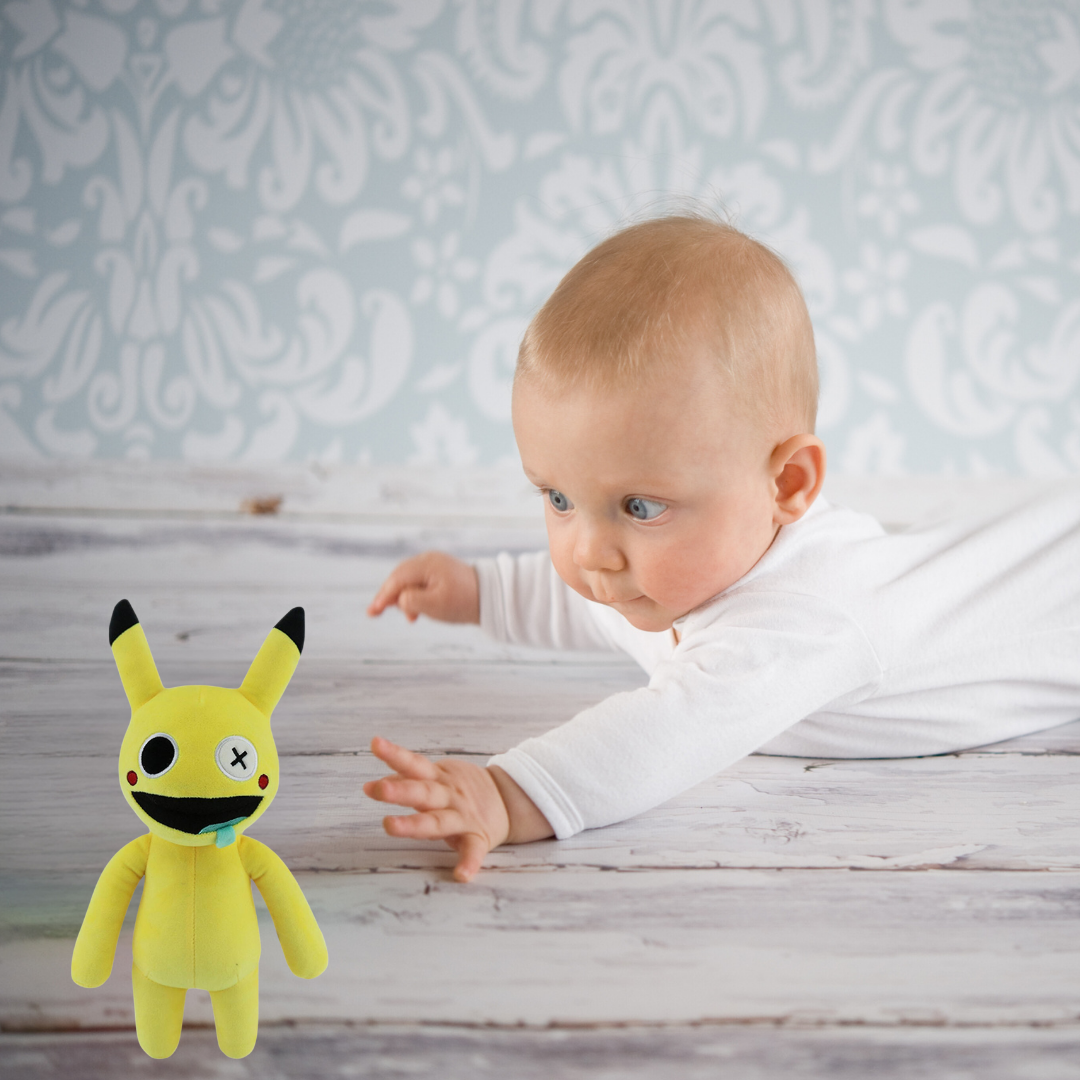 Round Head YELLOW DEVIL Cute Plush Toys