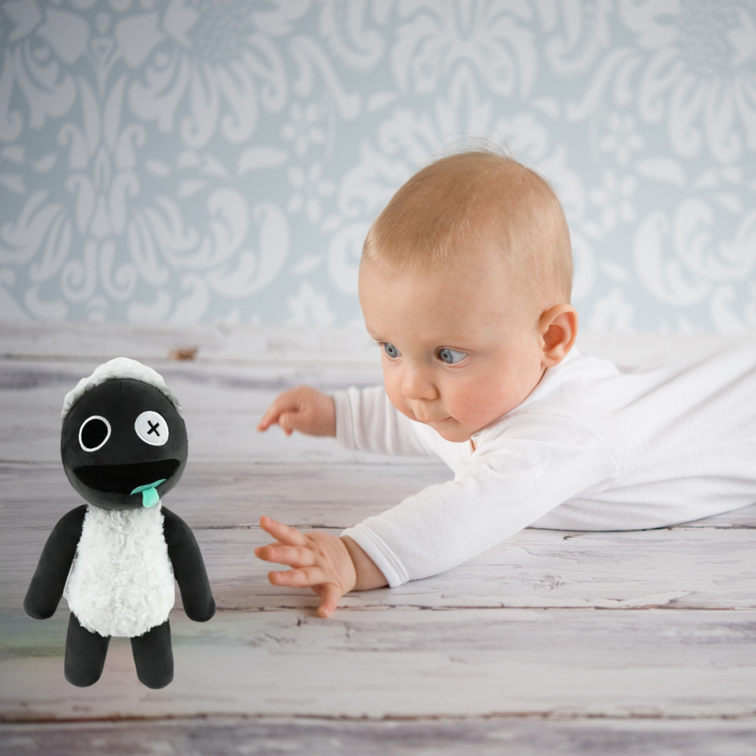 Round Head BLACK SHEEP Cute Plush Toys