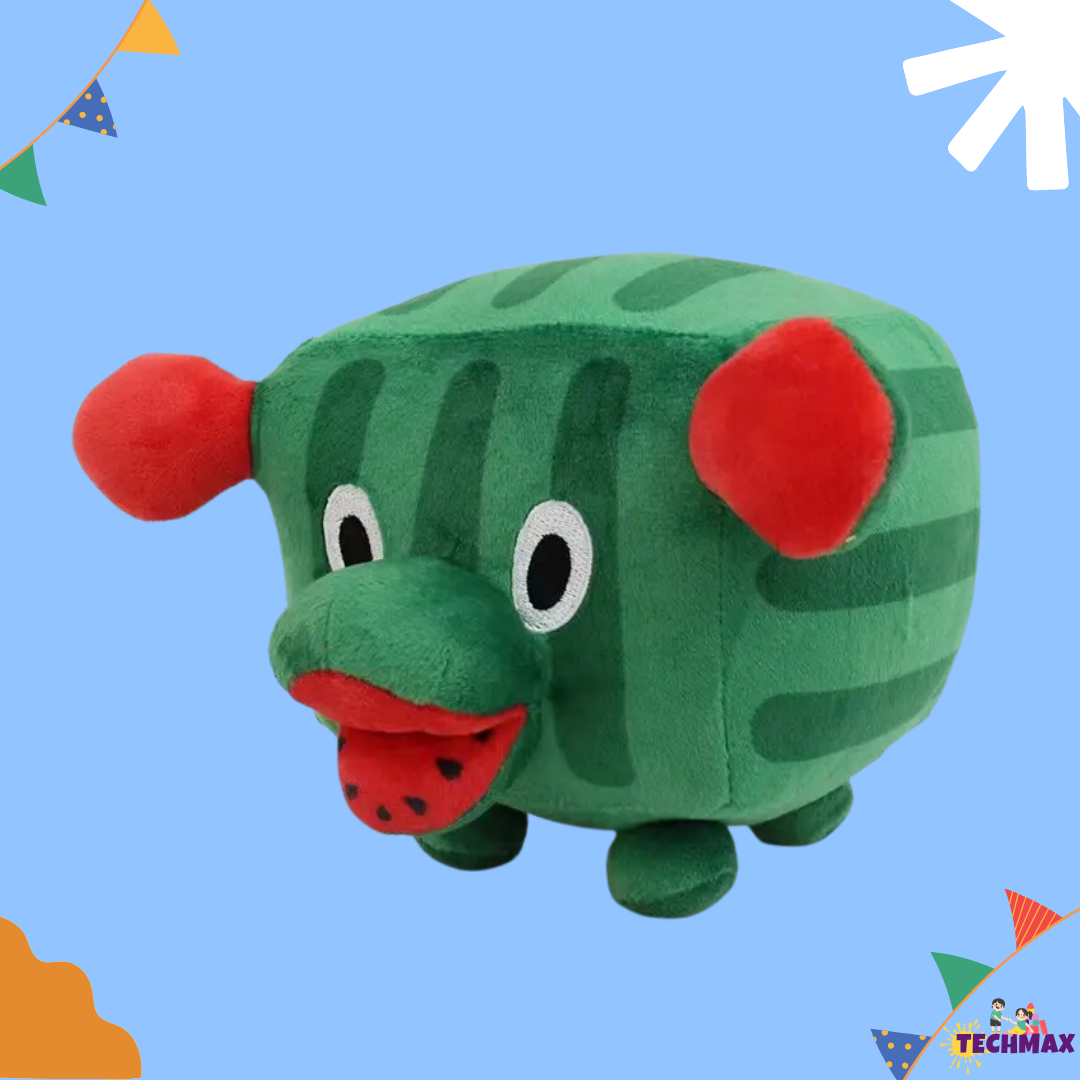 CUTE SQUARE WATERMELON PLUSH