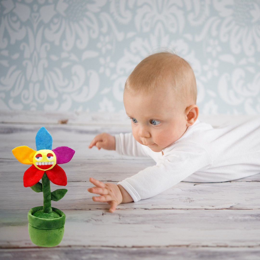 Cute Horror Funny Colorful Flower Plush Toy