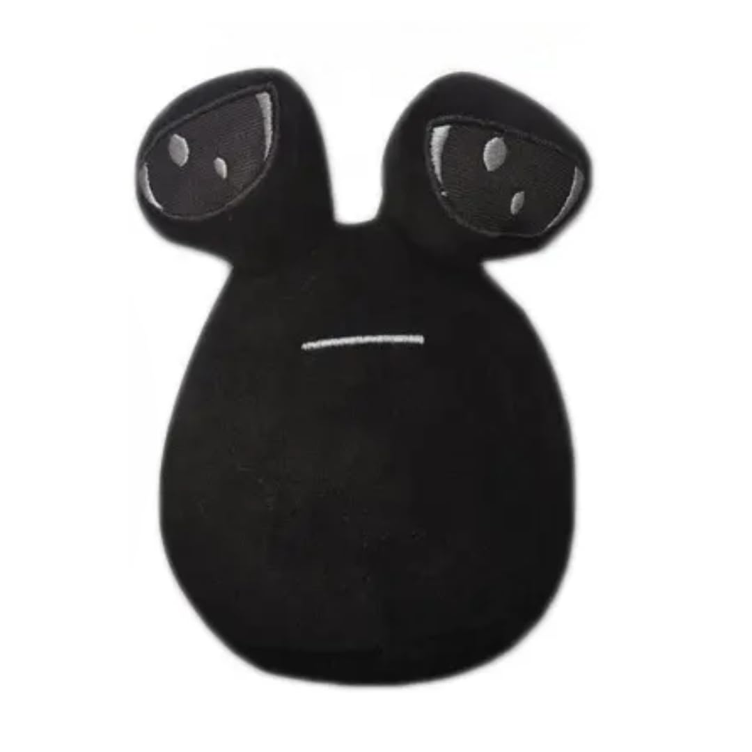 BLACK AELIEN POU PLUSH TOY