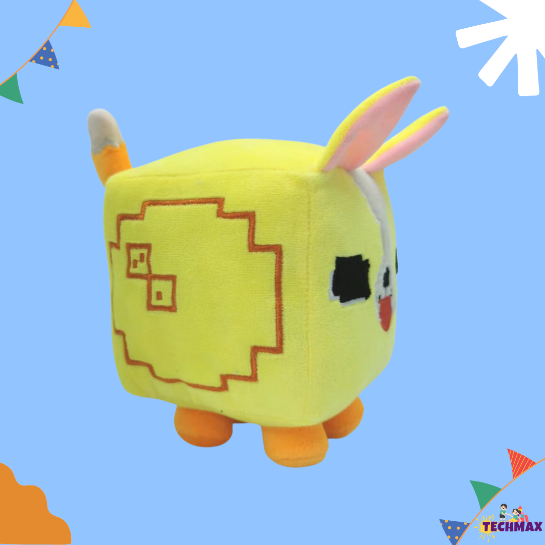 CUTE SQUARE DOG PLUSH