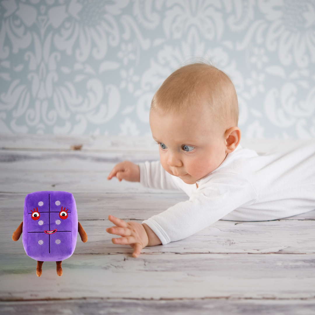 Cute Numberic Number Six Plush Toy