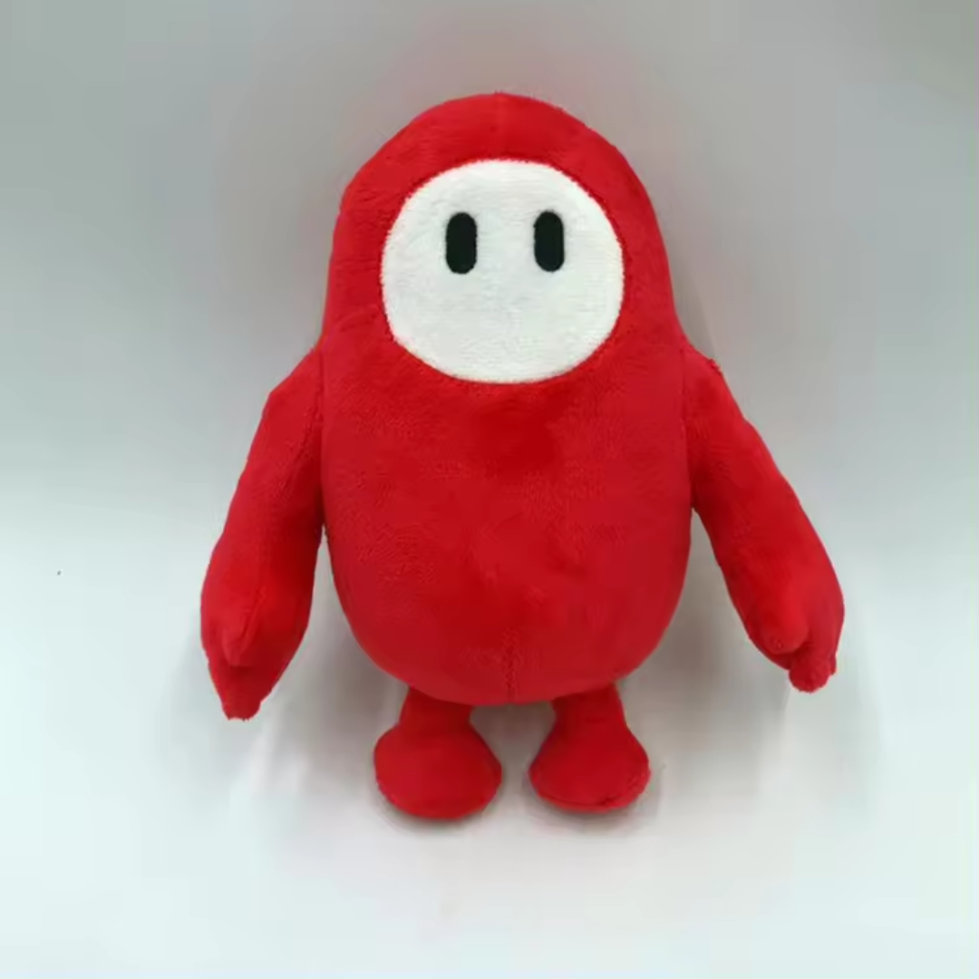 RED CAPSULE BIRD PLUSH TOY