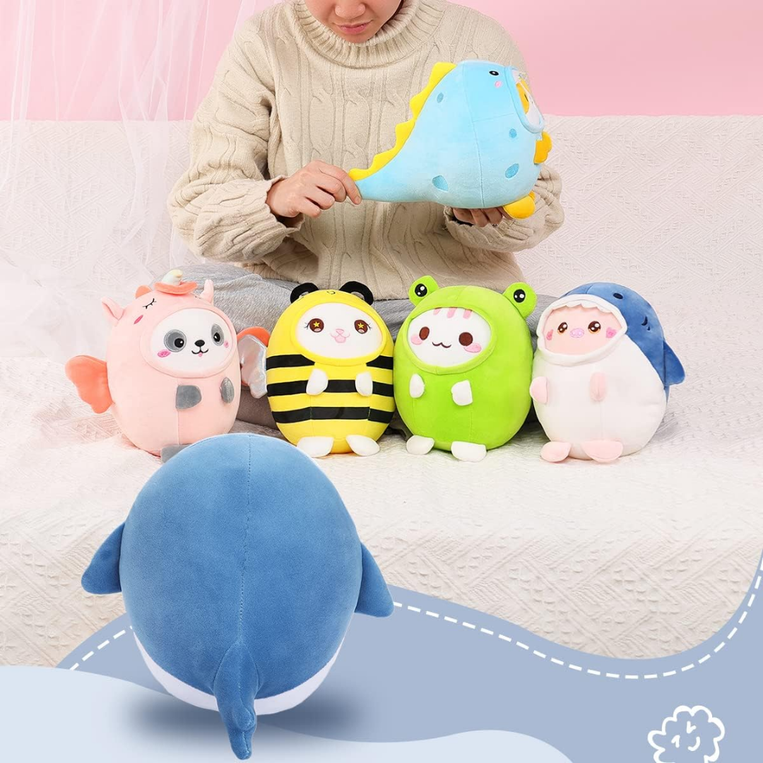 PIG SHARK PLUSH TOY