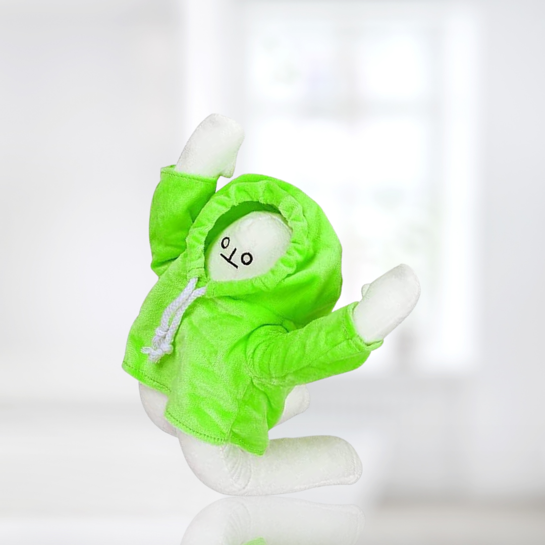 GREEN BANANAMAN PLUSH TOY