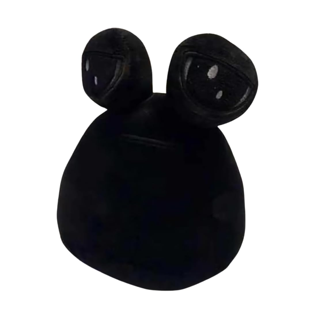 BLACK AELIEN POU PLUSH TOY