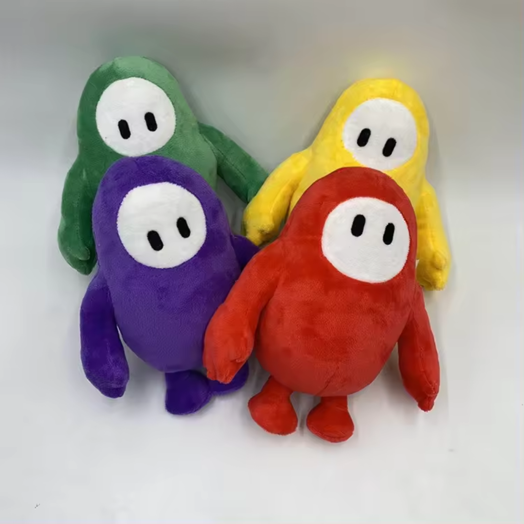 RED CAPSULE BIRD PLUSH TOY