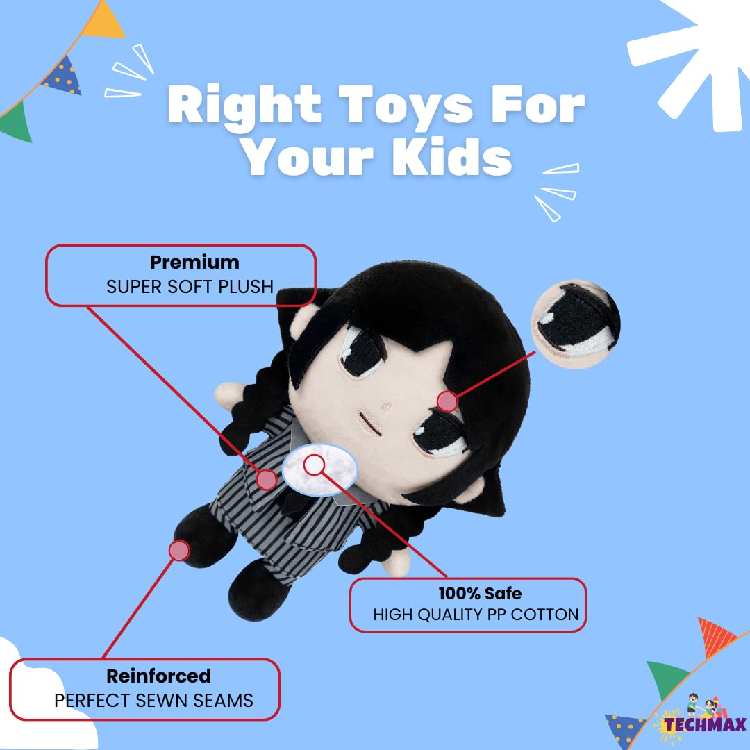 Horror Hand and Doll Girl Plush Toy