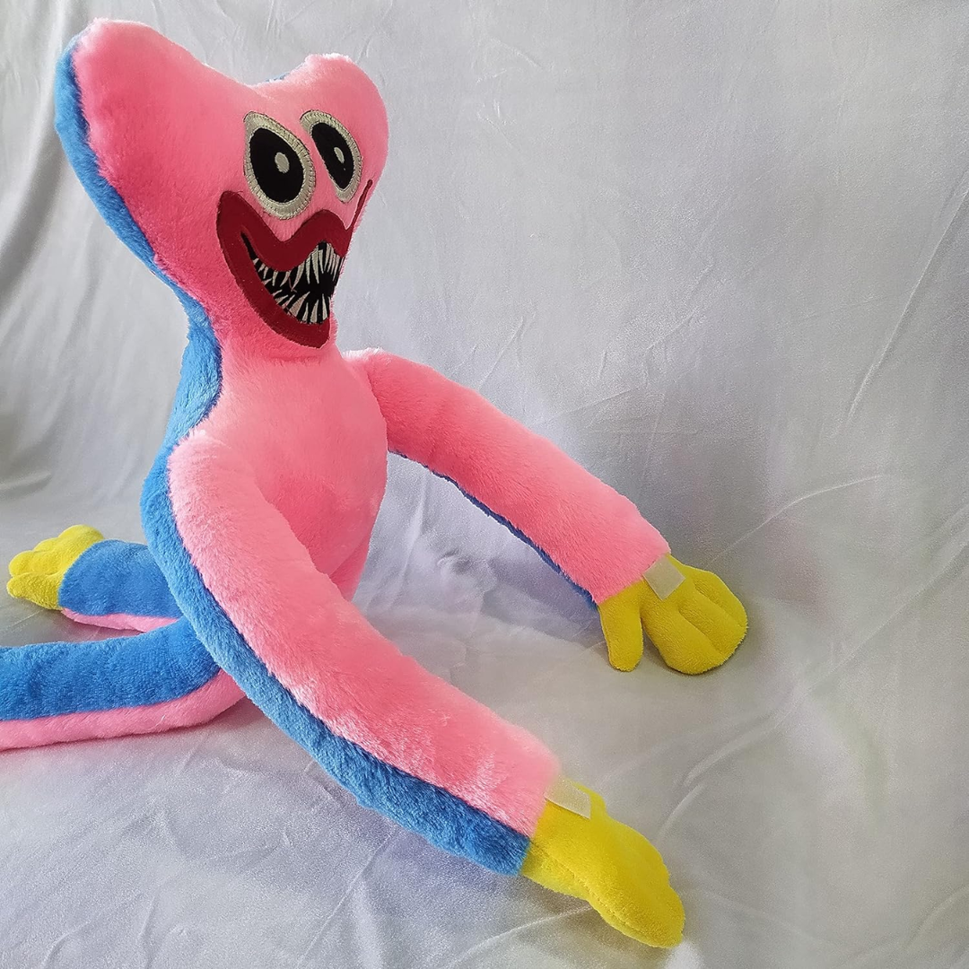 TWO IN ONE BLUE & PINK HORROR PLUSH