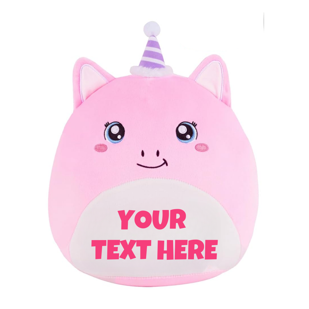 Happy Birthday Unicorn Plush