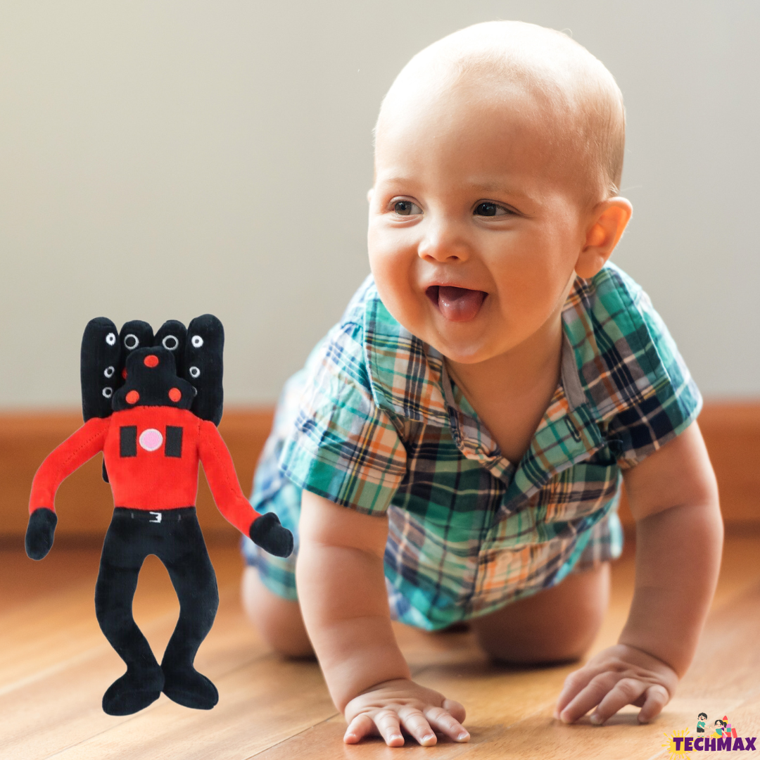 RED SPEAKERMAN PLUSH TOY