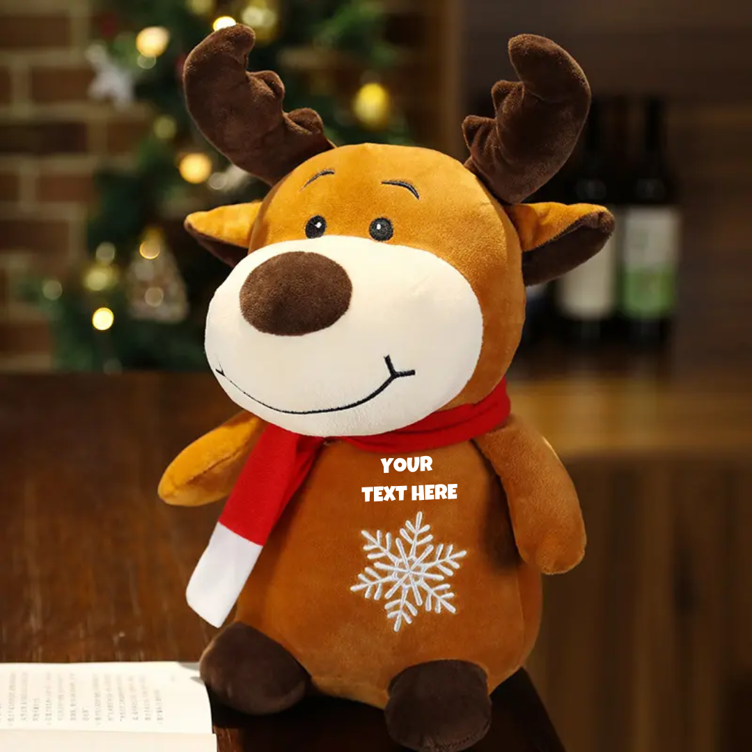 Cute Reindeer Christmas Toy Plush
