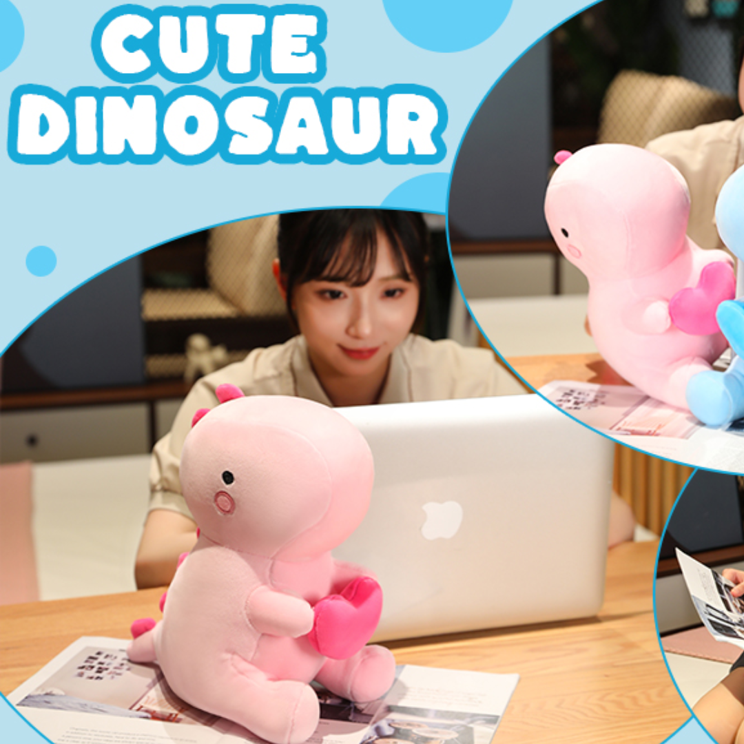 Valentine Day Gift Cute Dinosaur with Heart Plushie