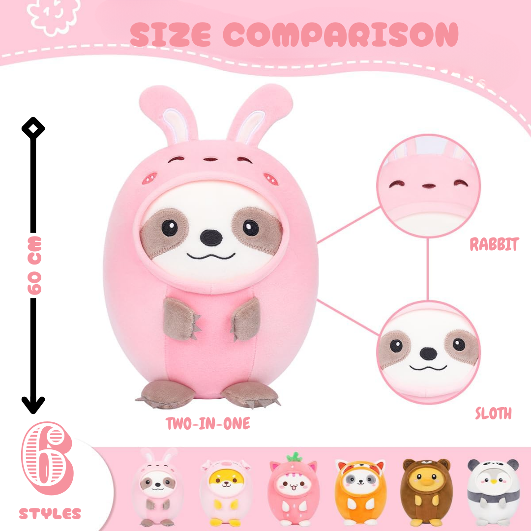 SLOTH RABBIT PLUSH TOY