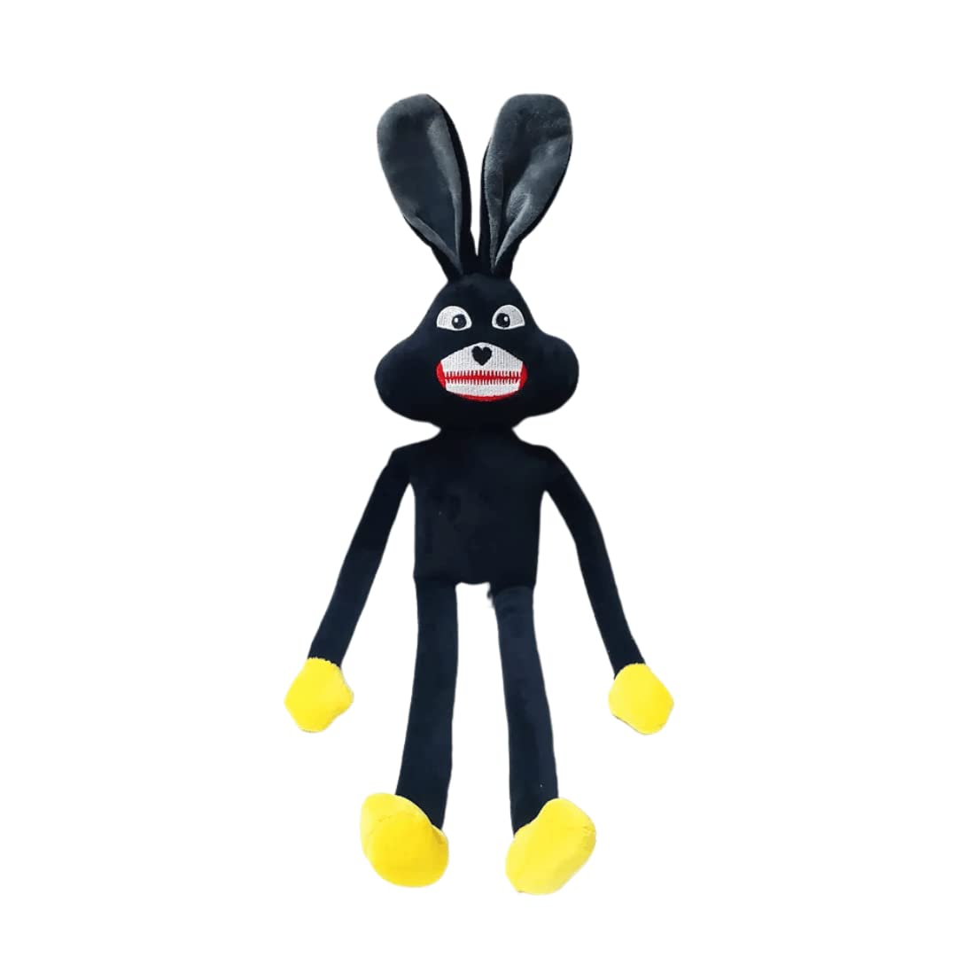 BLACK HORROR BUNNY PLUSH