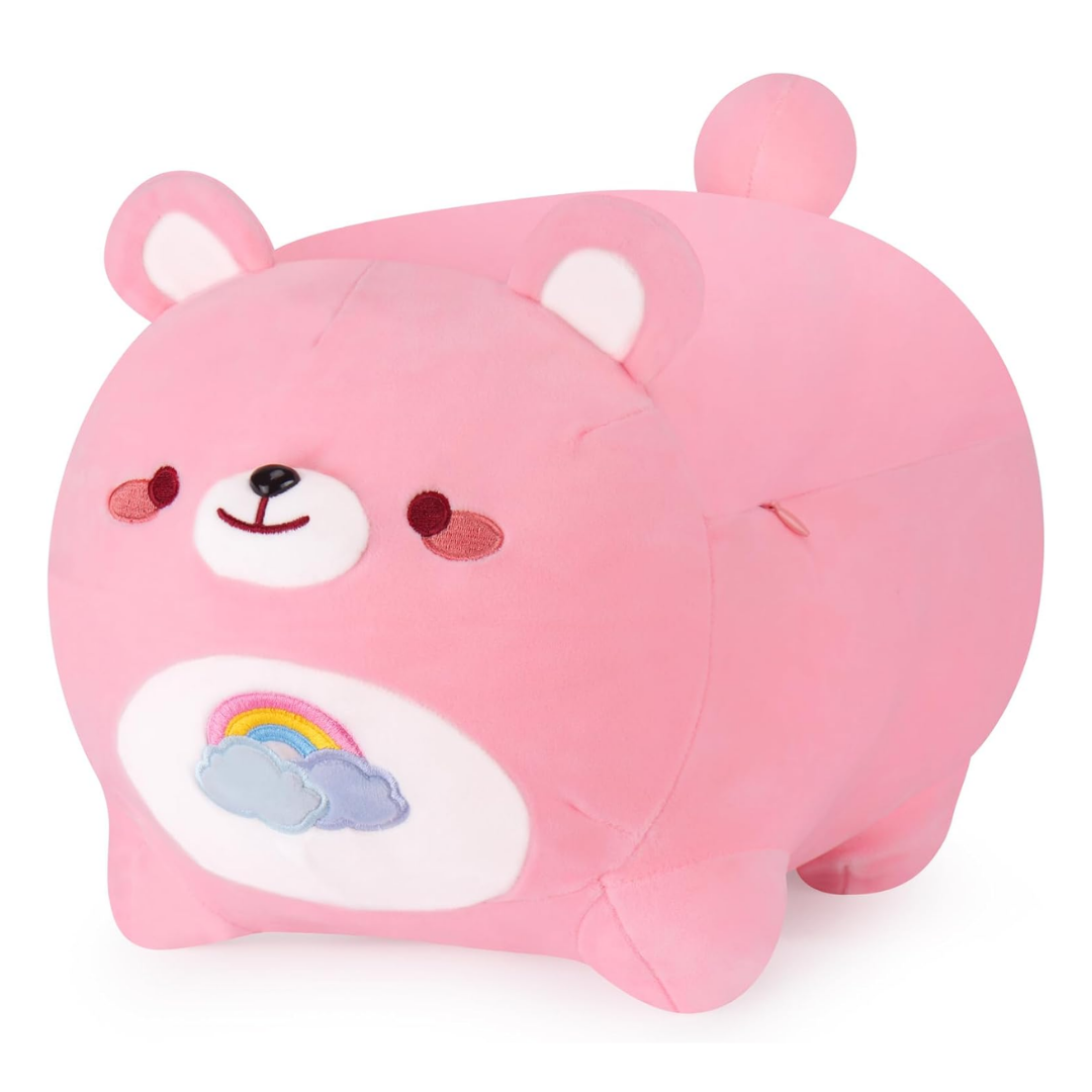 Pink Bear Plush Pillows Bear Plush Rainbow Bear Plushie
