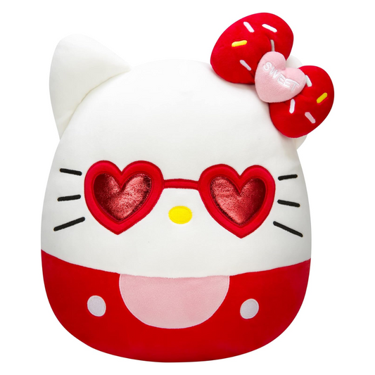 Cute Doll with Red Glasses Plush 