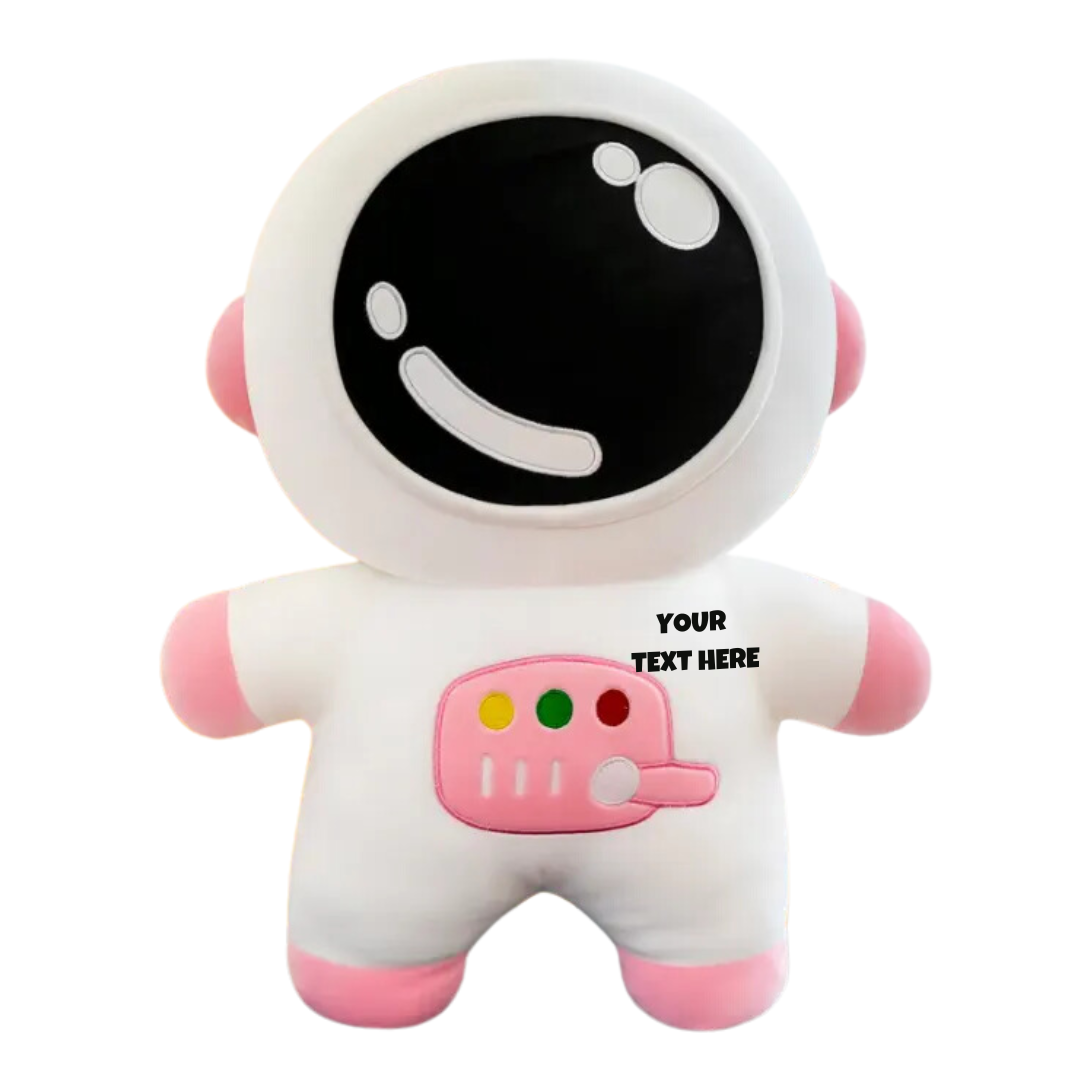 Pink Astronaut Soft Plush Toy