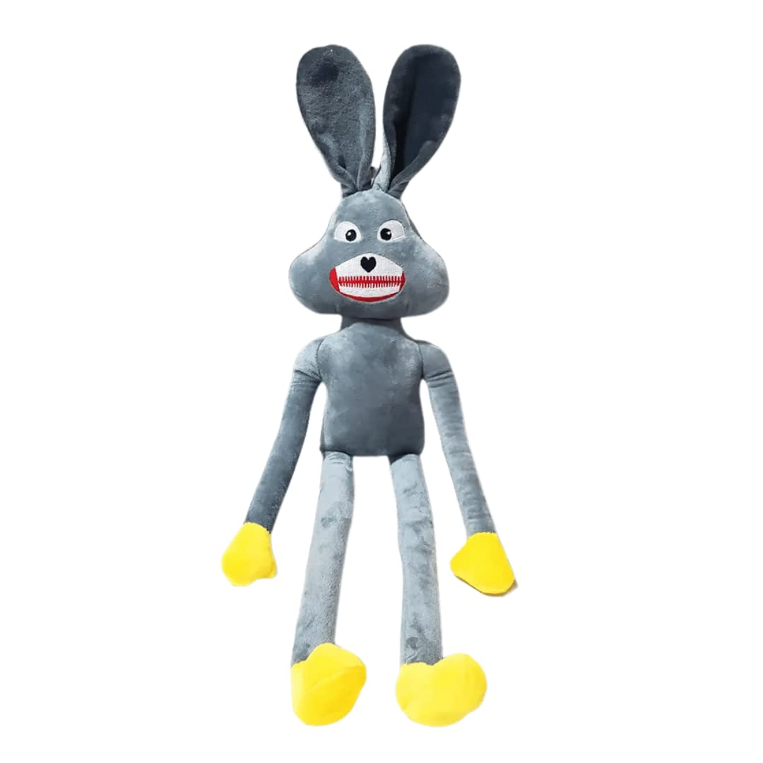 GREY HORROR BUNNY PLUSH