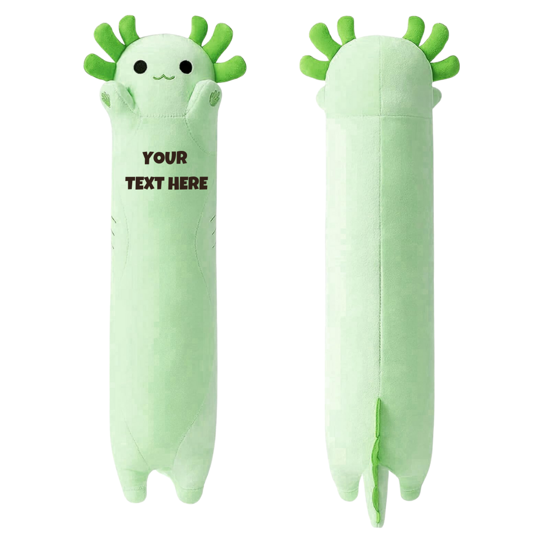 Adventures of the Long Green Axolotl Plush Toy