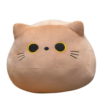 3D Orange Cute Kawaii Cat Plush Soft Toy