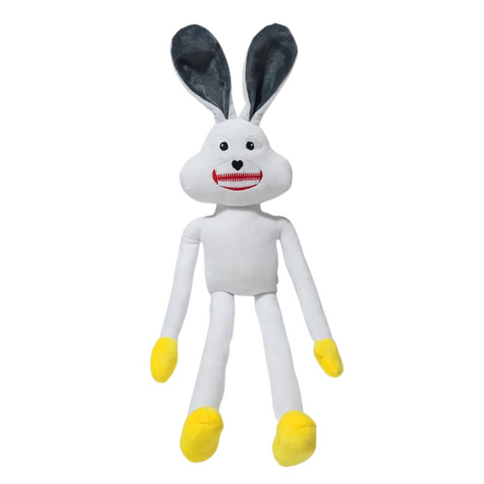 WHITE HORROR BUNNY PLUSH