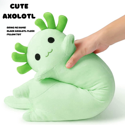 Adventures of the Long Green Axolotl Plush Toy