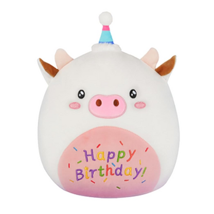 Happy Birthday Pig Plush