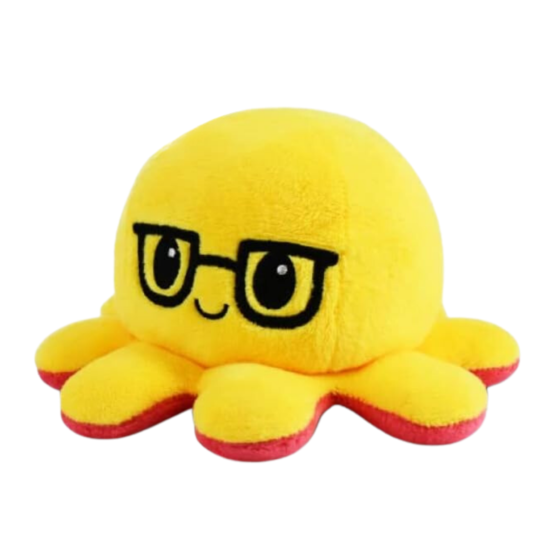 RED & YELLOW WITH GLASSES REVERSIBLE TOY