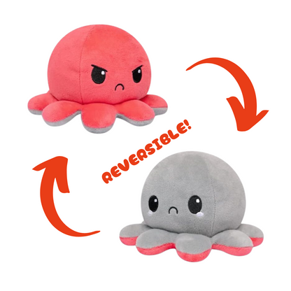 RED ANGRY & GRAY SAD REVERSIBLE TOY