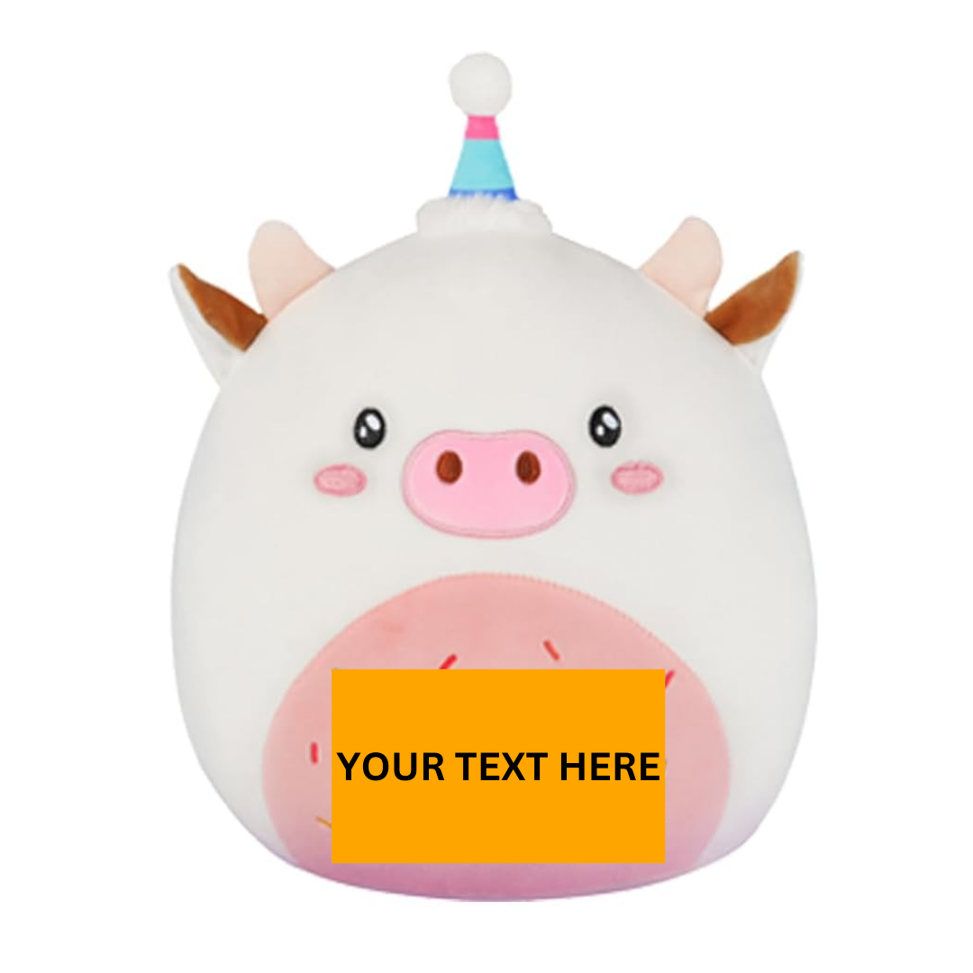 Happy Birthday Pig Plush