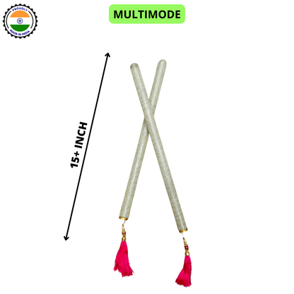 Multimode Rechargeable Sparking Dandiya