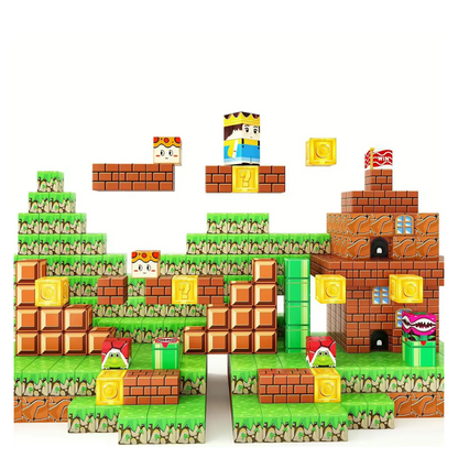 Magnetic Building Blocks- Gaming Theme