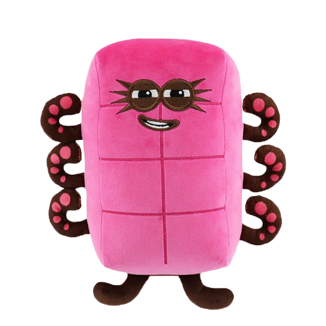 Cute Numberic Numbers Plush Toy