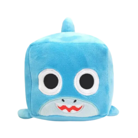 CUTE SQUARE SHARK PLUSH
