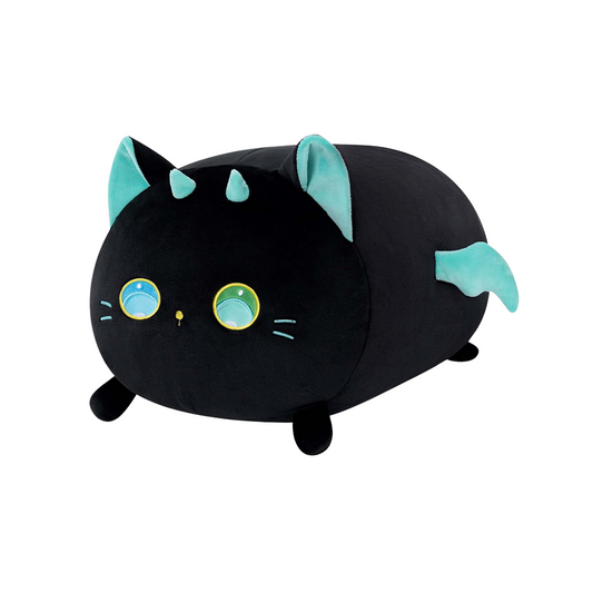 BIG EYE BLACK CAT CUTE PILLOW