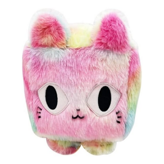 CUTE SQUARE RAINBOW CUTIE PLUSH