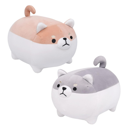 Cute Shiba Inu Plush Toy Combination Corgi Plush Dog Pillows 