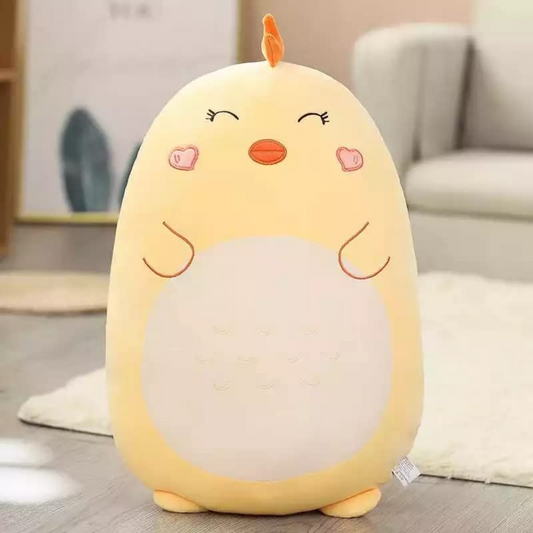 CHICKEN SQUISH PLUSH PILLOW 