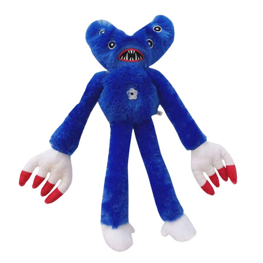 BLUE HORROR BIG HANDS MULTI EYE PLUSH