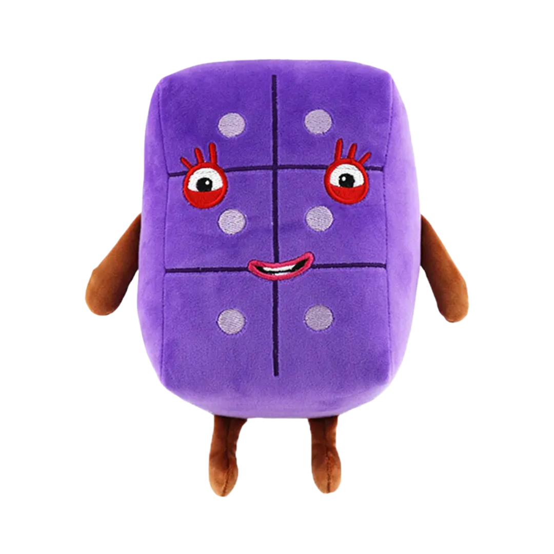 Cute Numberic Numbers Plush Toy