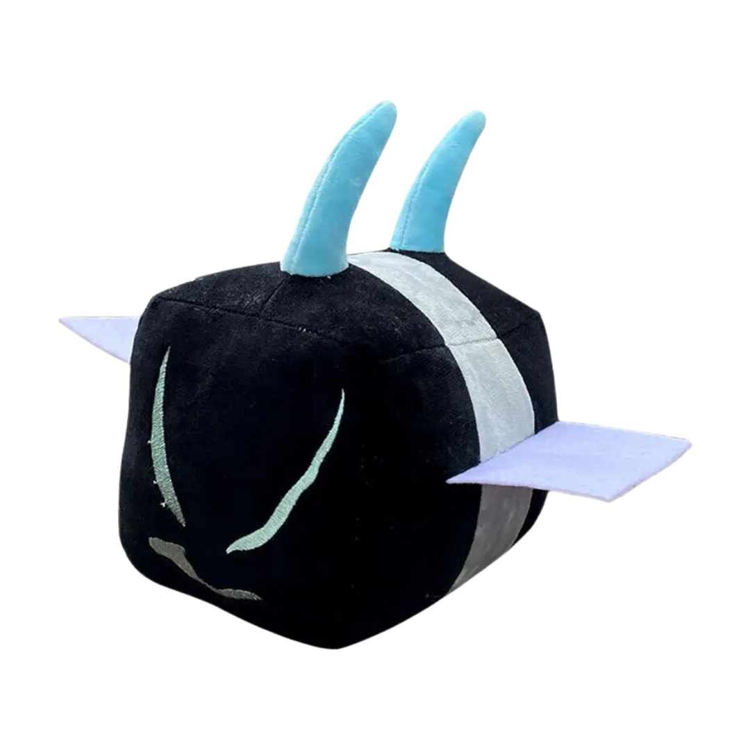 CUTE SQUARE BLUE BEE PLUSH