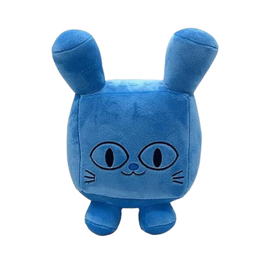 CUTE SQUARE DARK BLUE PLUSH