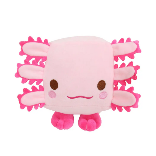 CUTE SQUARE AXOLOTL PLUSH