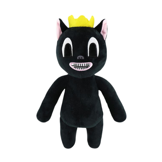 Round Head BLACK CAT Cute Plush Toys